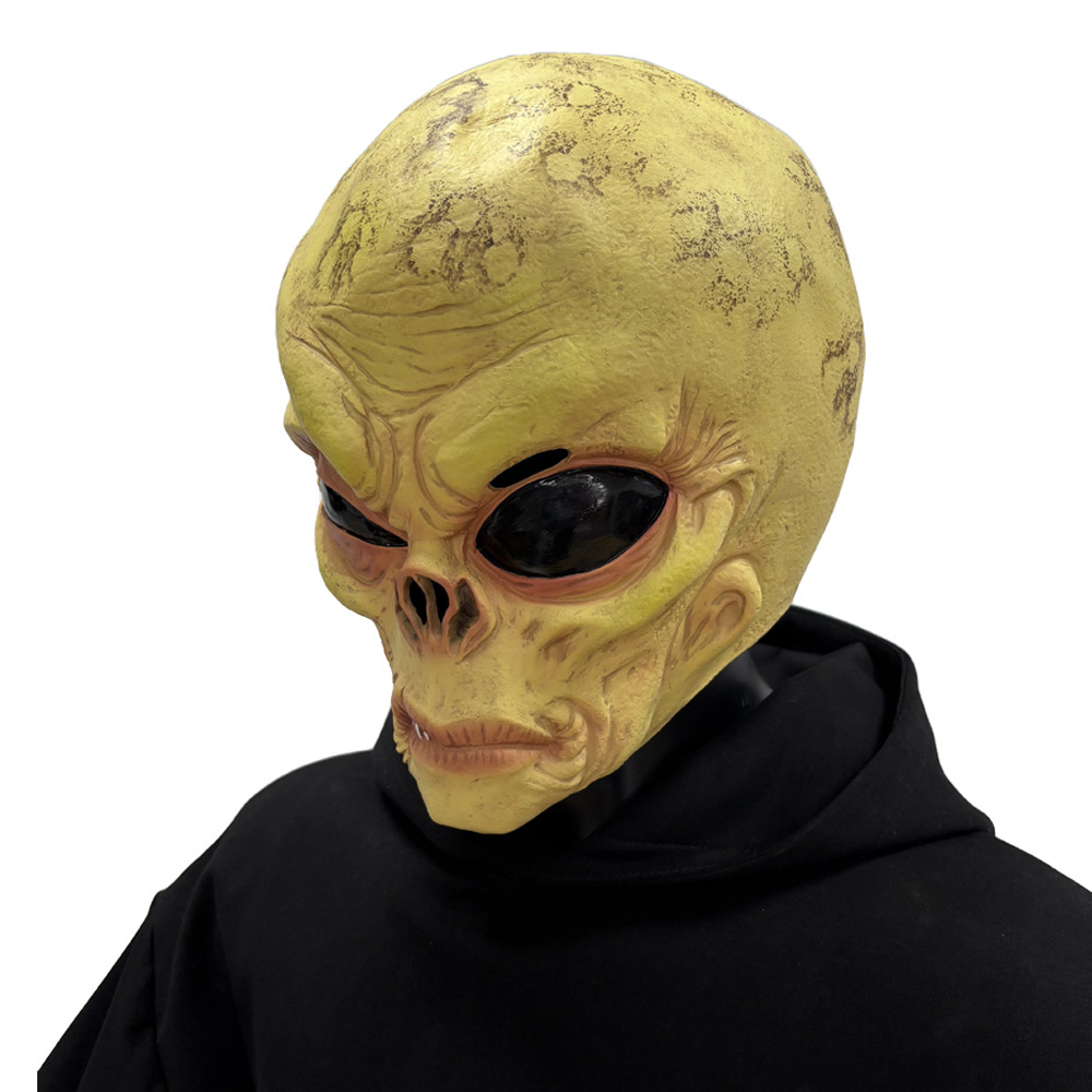Masque réaliste de crâne d'OVN - Latex Alien Mask Realistic avis et prix