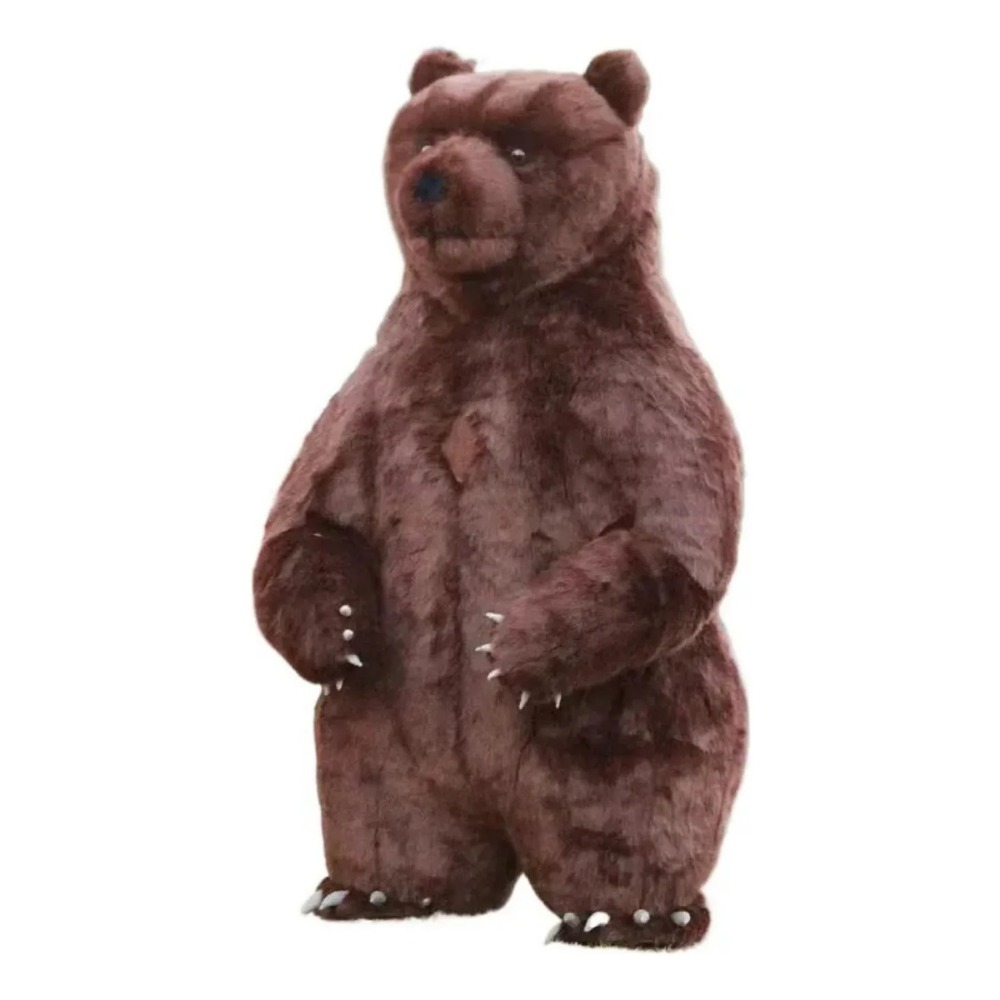 Costumes - Costume de mascotte d'ours brun gonflable