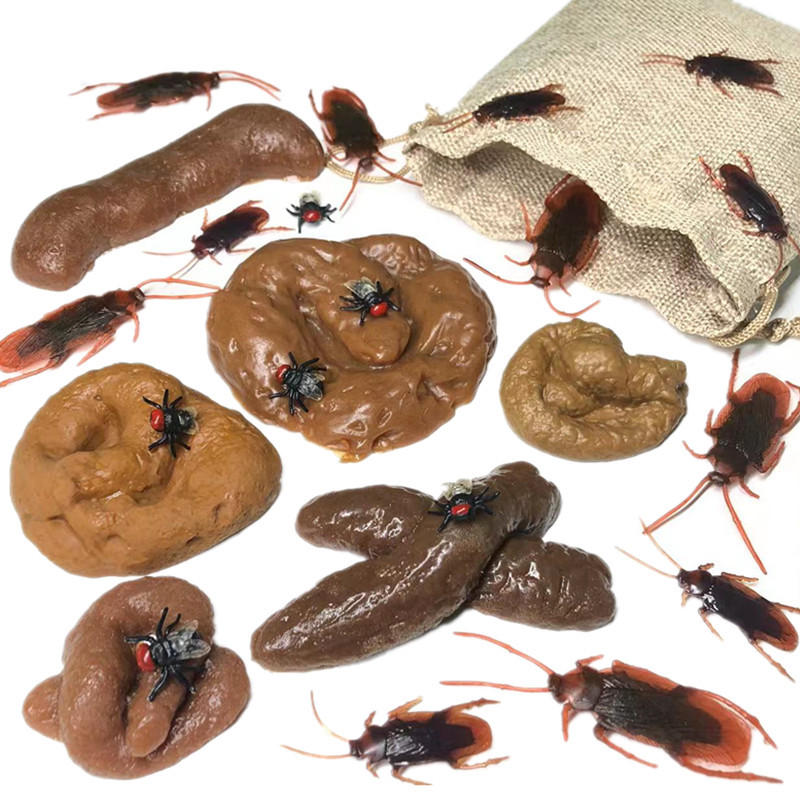 Lot de 6 ou 24 pièces de faux - Fake Poop Gag Gift avis et prix
