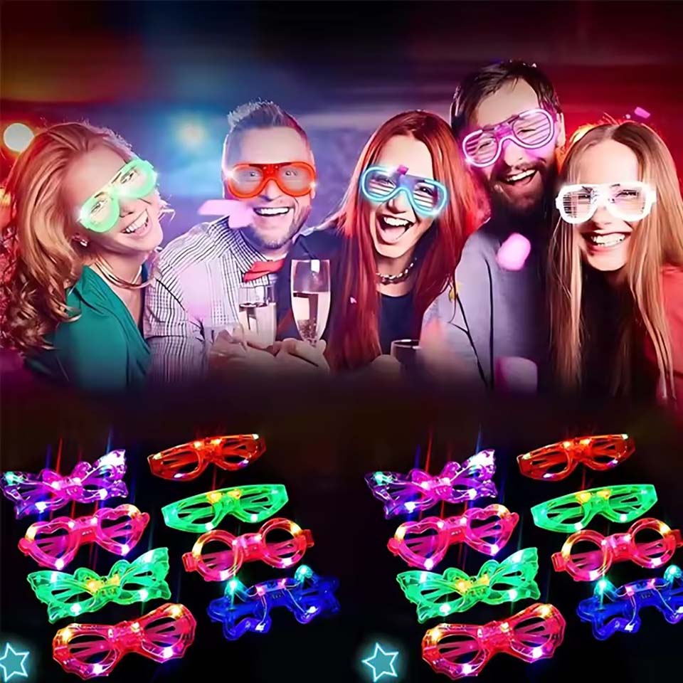Lunettes lumineuses LED, 10/20 - Fake Poop Gag Gift avis et prix