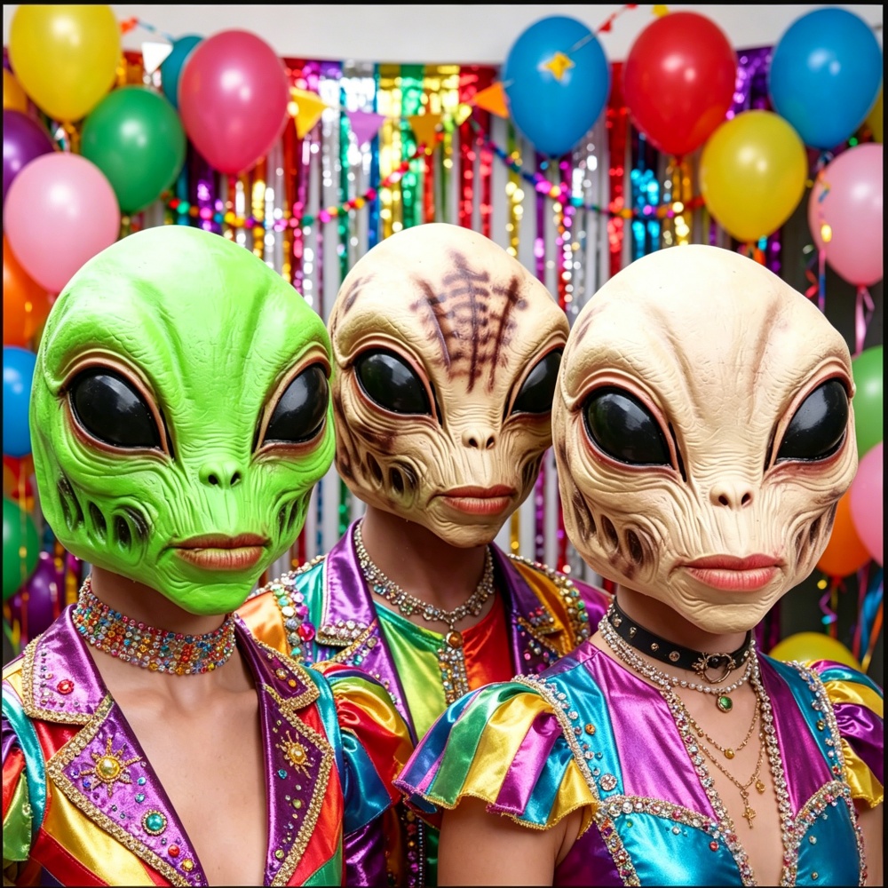 Masque d'Alien d'Halloween, Ac - Shock Pen Prank Toy avis et prix