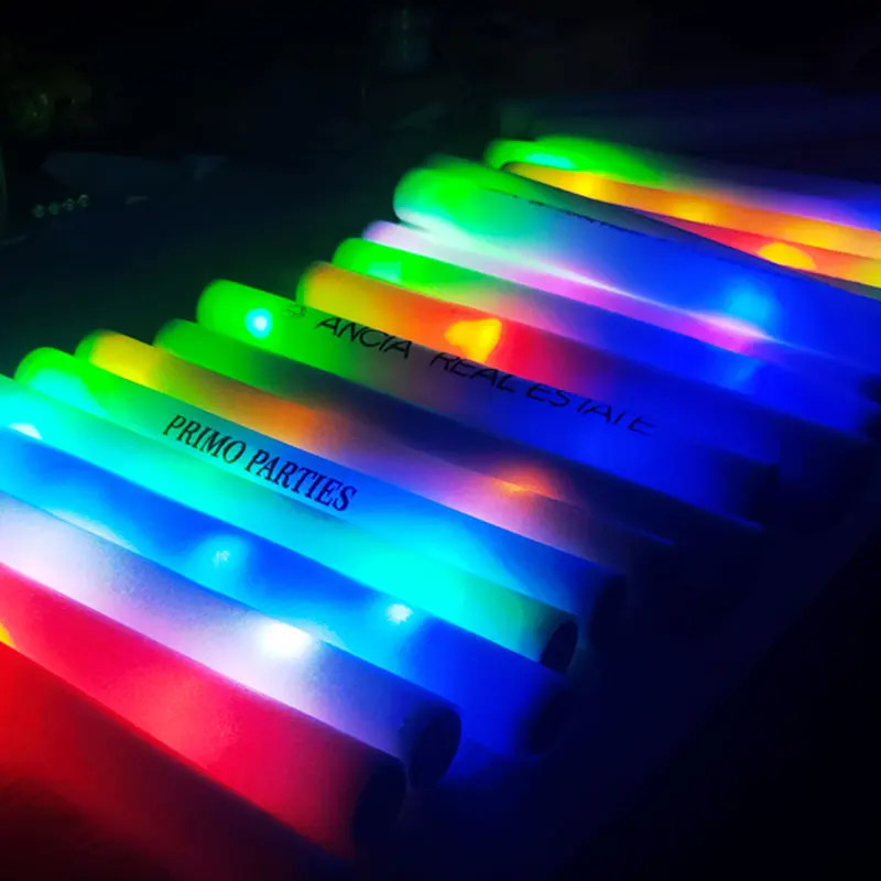 Bâtons lumineux LED personnali - Flashing Led Foam Sticks Party avis et prix
