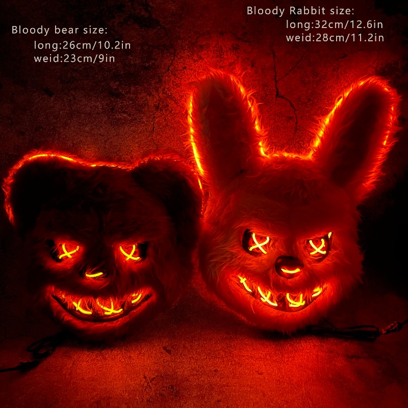 Masque LED Lumineux pour Fête  - Led Purge Mask Halloween avis et prix
