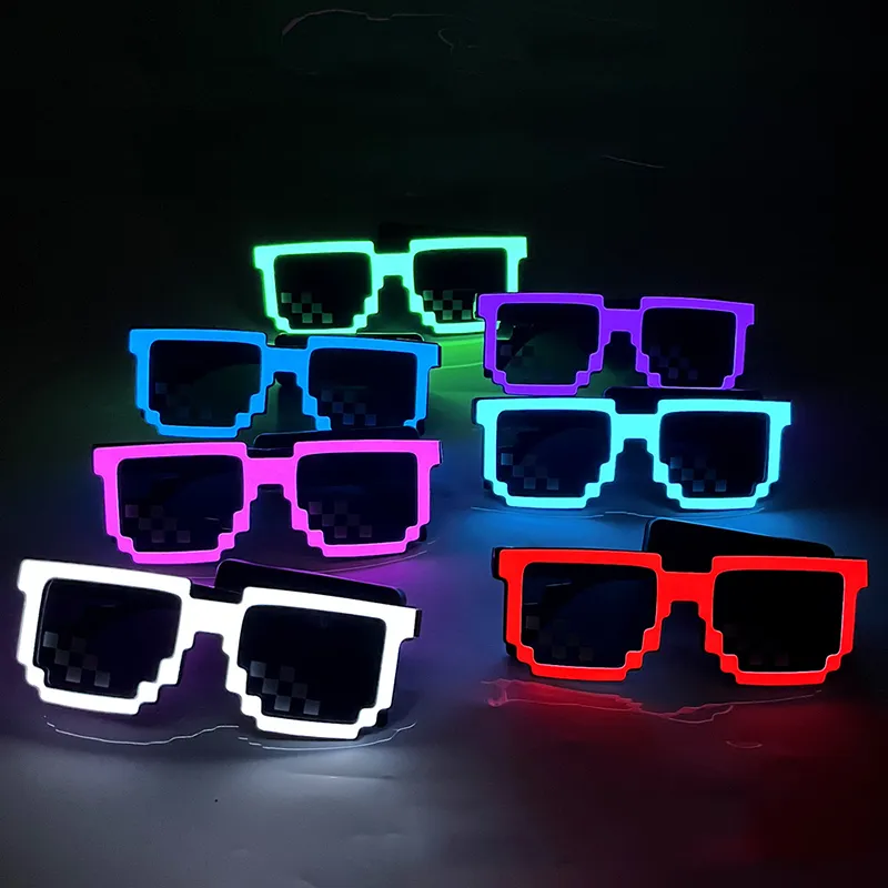 Lunettes lumineuses LED sans f - Glow In The Dark Party Glasses avis et prix