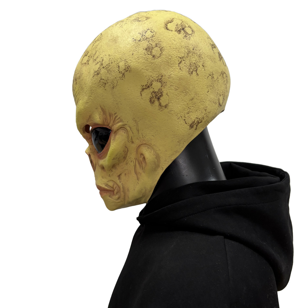 Masque réaliste de crâne d'OVN - Latex Alien Mask Realistic avis et prix