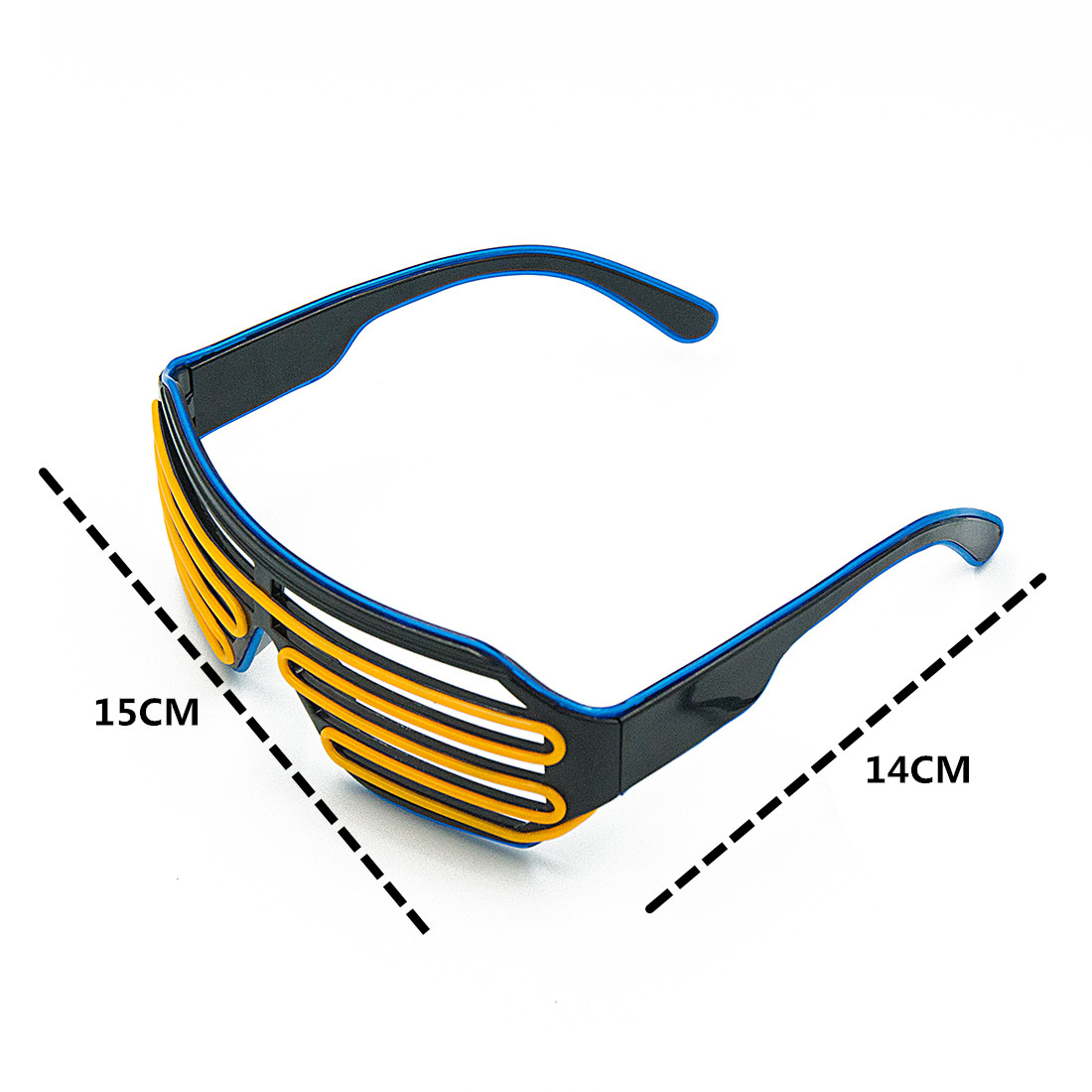 Lunettes lumineuses LED Gafas  - Glow In The Dark Party Glasses avis et prix