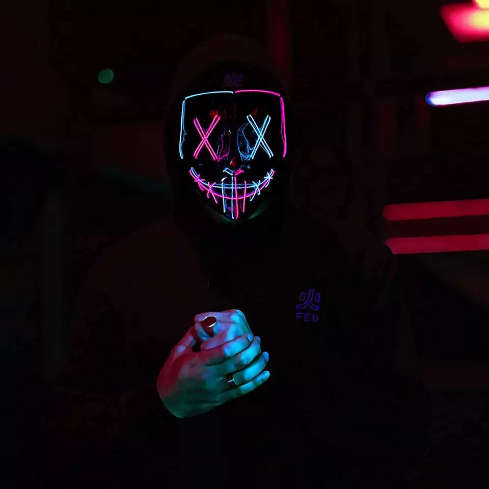 Masque lumineux LED pour Hallo - Led Purge Mask Halloween avis et prix