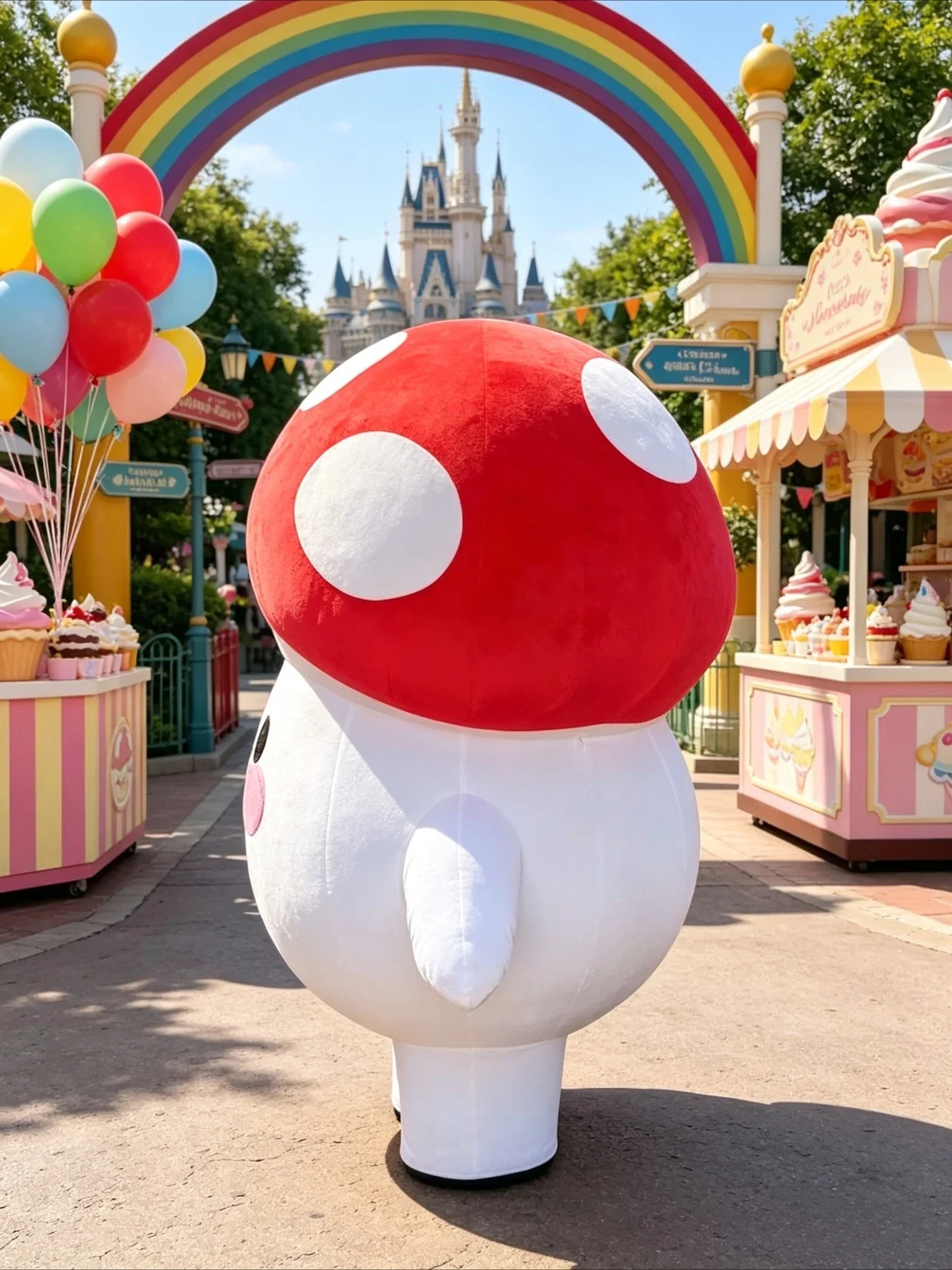 Costume de mascotte gonflable  - Costumes avis et prix