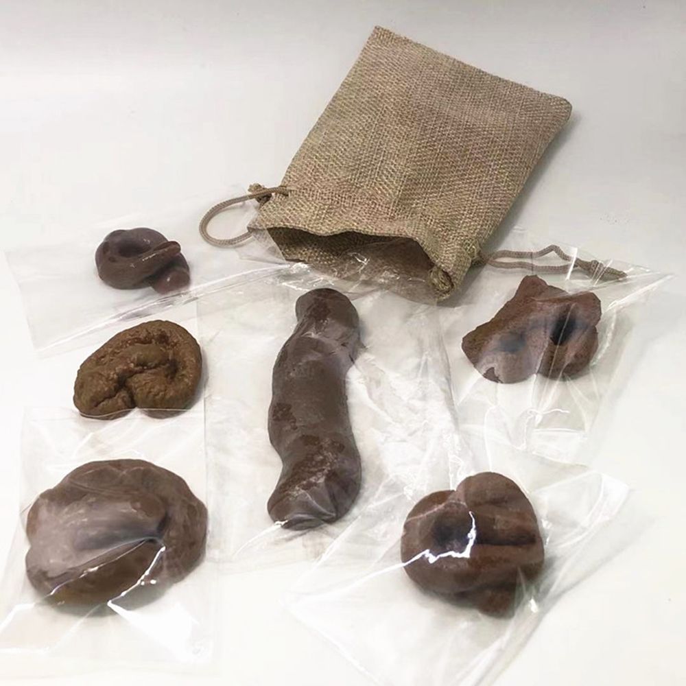 Gadget de blague, 6 pièces, jo - Fake Poop Gag Gift avis et prix