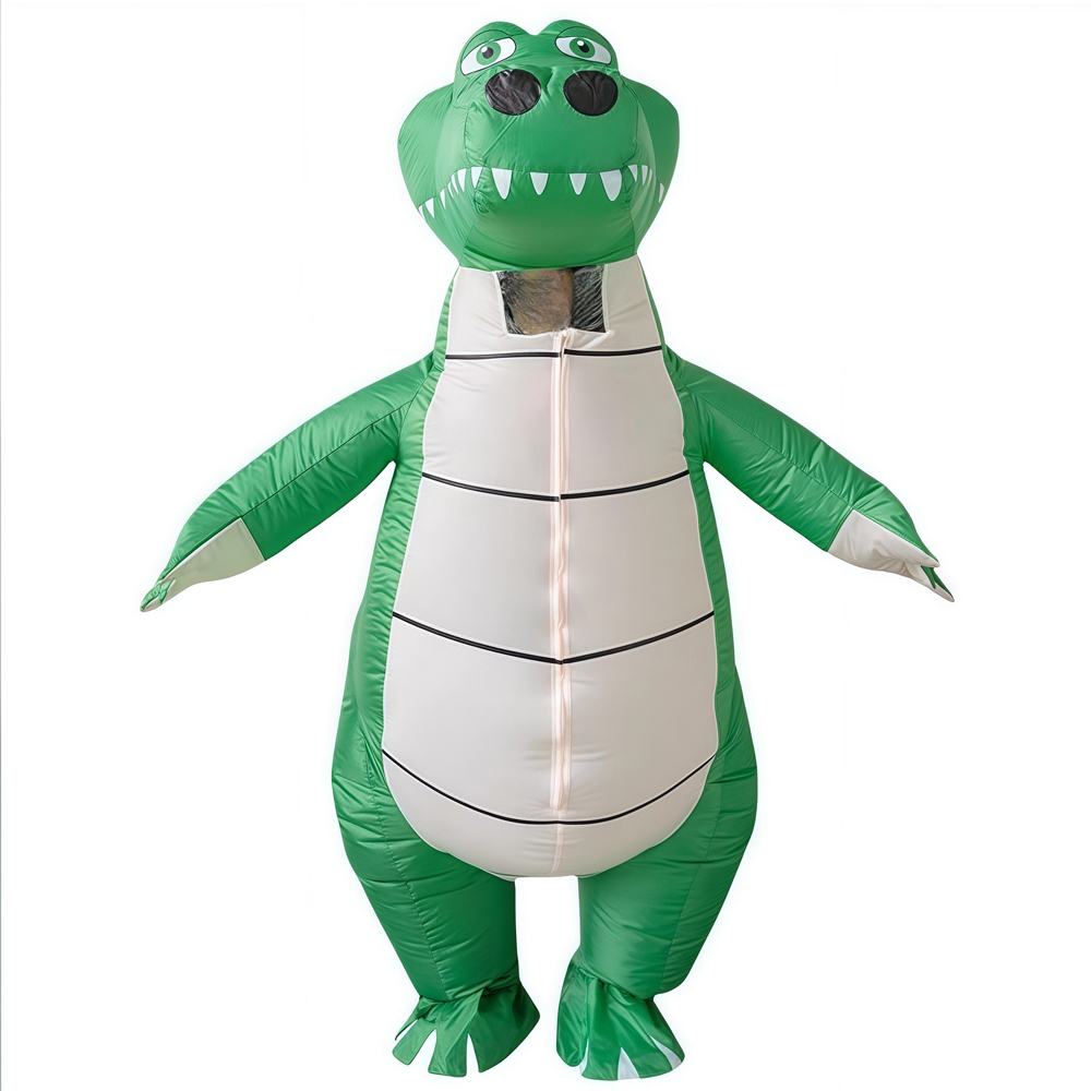 Costume gonflable de crocodile - Inflatable Dinosaur Costume Adult avis et prix
