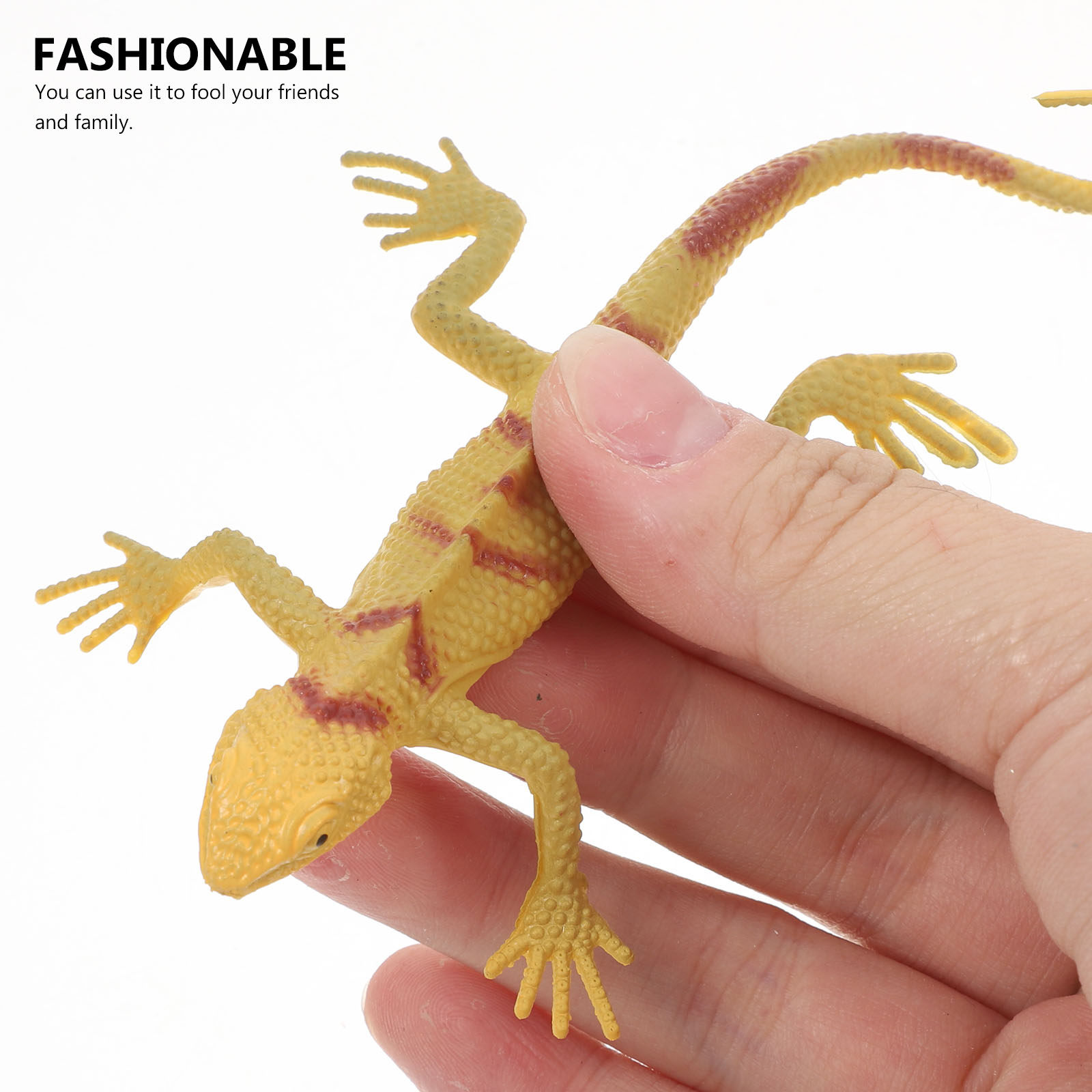 12 pièces, gecko réaliste, sim - Prank Toys avis et prix