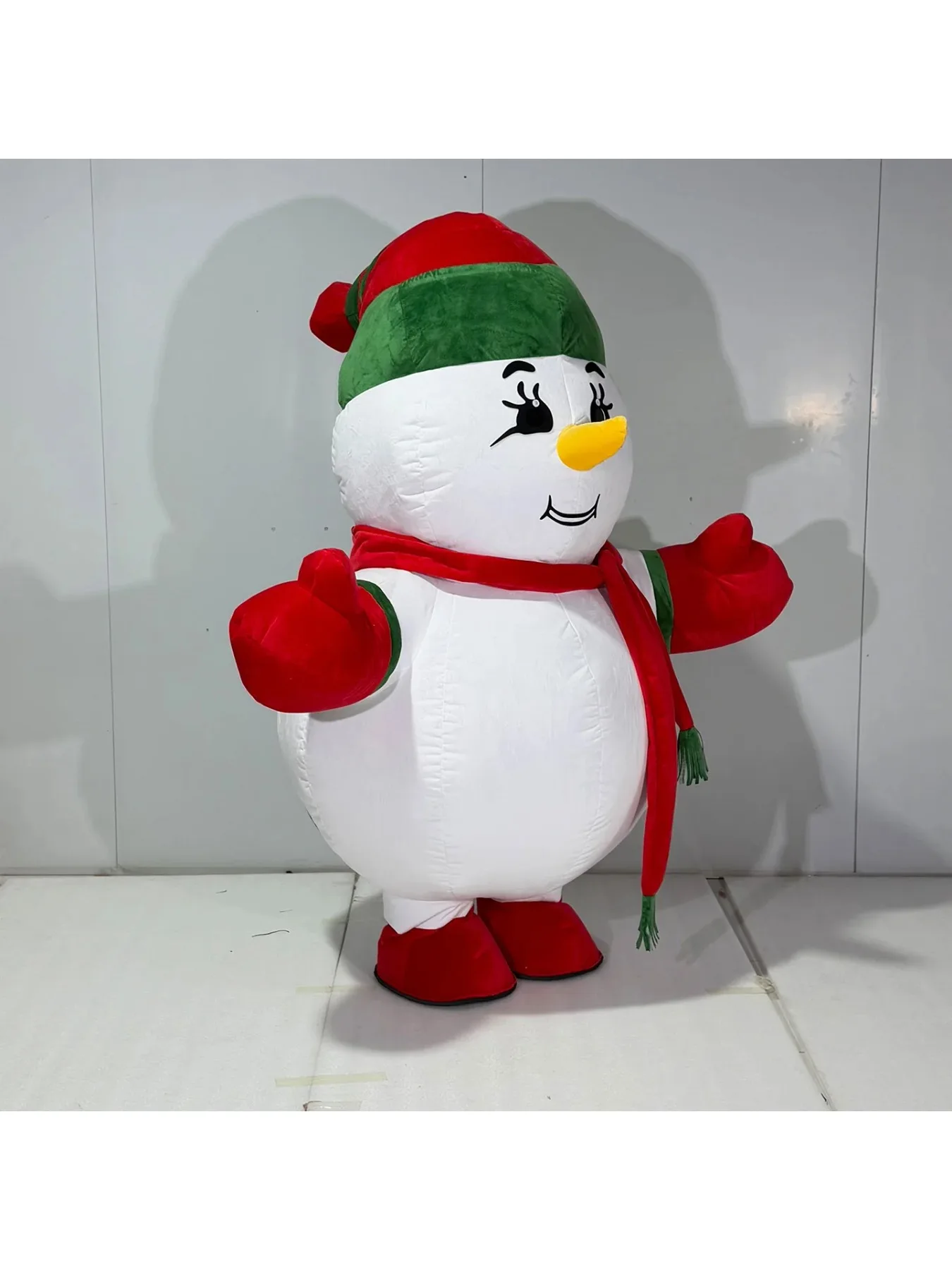 Costume de mascotte bonhomme d - Costumes avis et prix