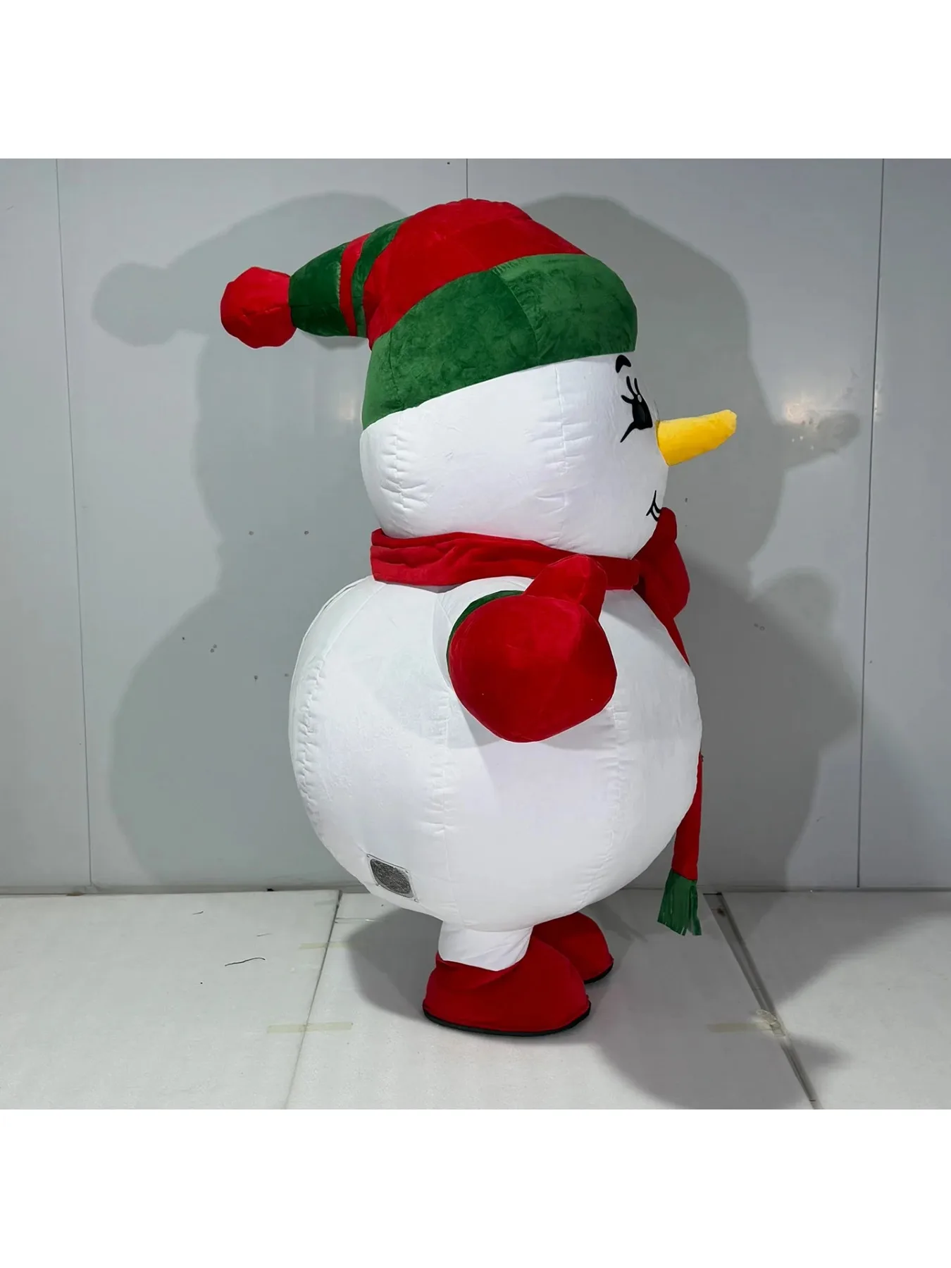 Costume de mascotte bonhomme d - Costumes avis et prix
