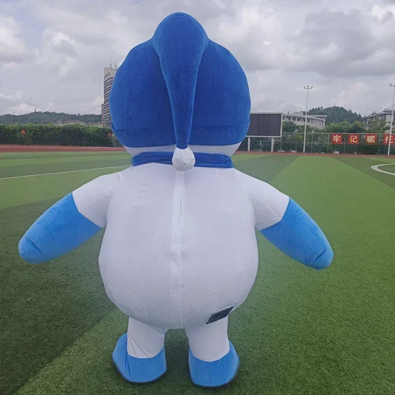 Costume de mascotte bonhomme d - Costumes avis et prix