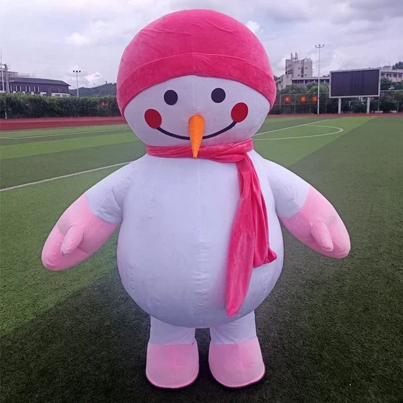 Costume de mascotte bonhomme d - Costumes avis et prix