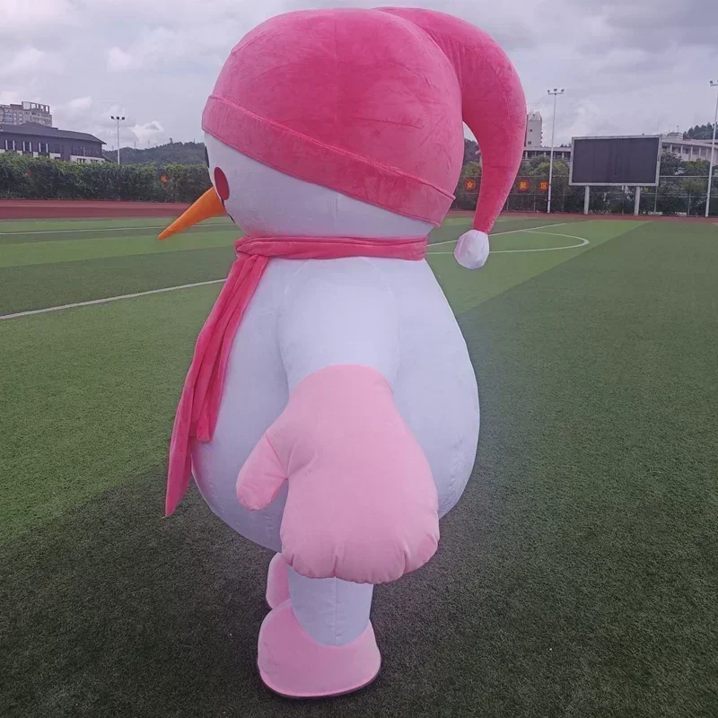 Costume de mascotte bonhomme d - Costumes avis et prix