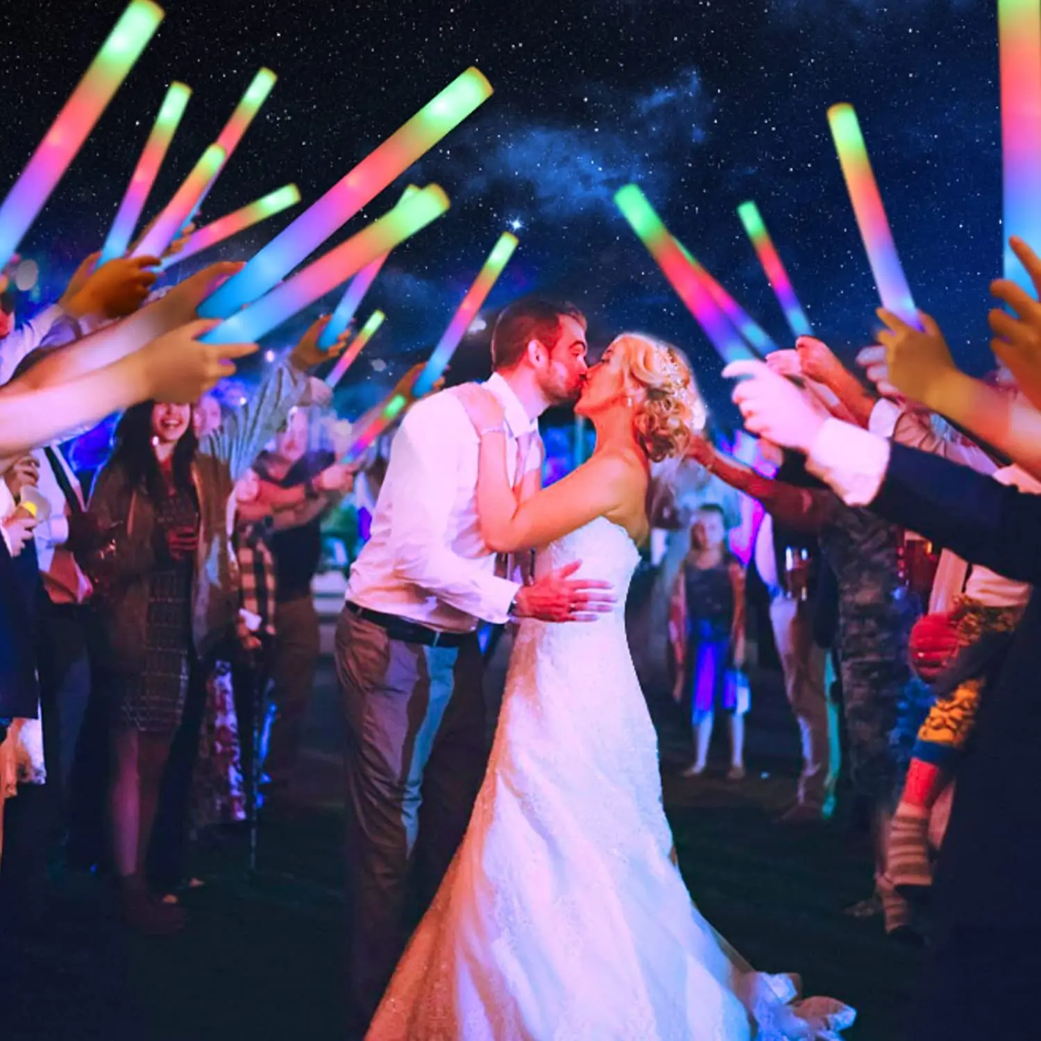 Bâtons lumineux LED personnali - Flashing Led Foam Sticks Party avis et prix